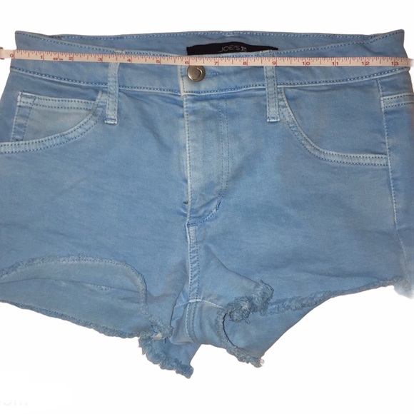 Joe’s Wild Blue Short cut Shorts Size W26 - Picture 6 of 11